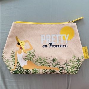 Loccitane pretty en Provance travel pouch bag